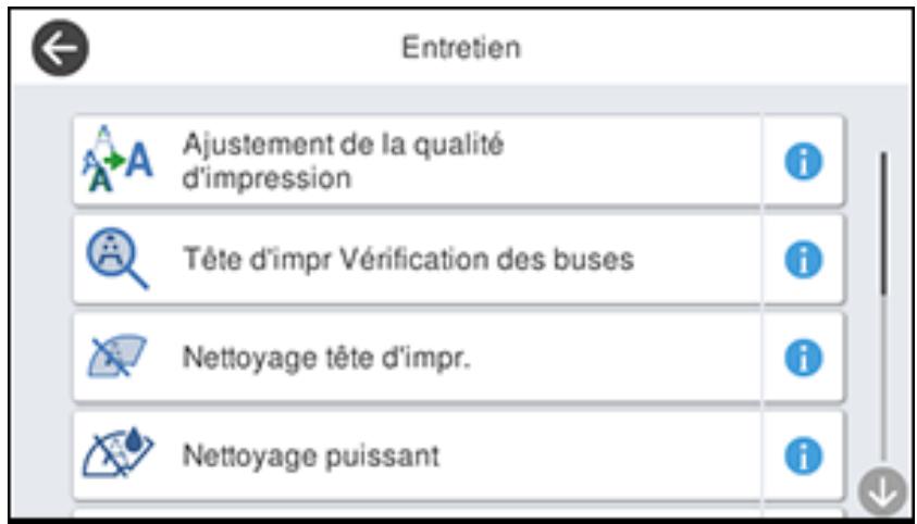EPSON ECOTANK ET-5850 - Exécution d'une vérification du produit - 1
