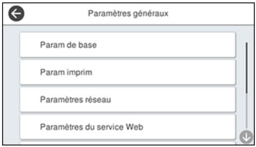 EPSON ECOTANK ET-5850 - Configuration des restrictions de fonctions imposées aux utilisateurs (contrôle d'accès) - 1