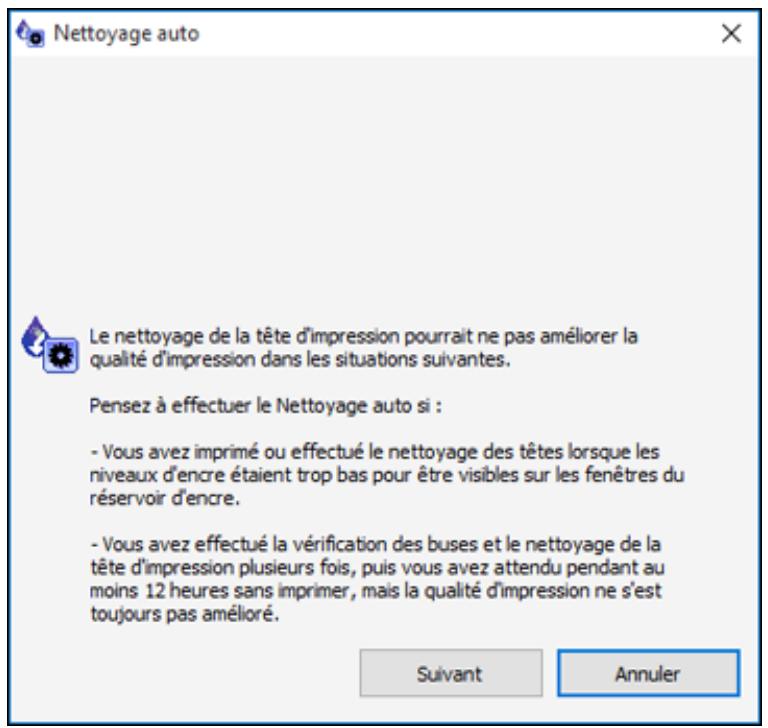 EPSON ECOTANK ET-5850 - Nettoyage puissant à l'aide d'un utiliseré sur l'ordinateur - 1
