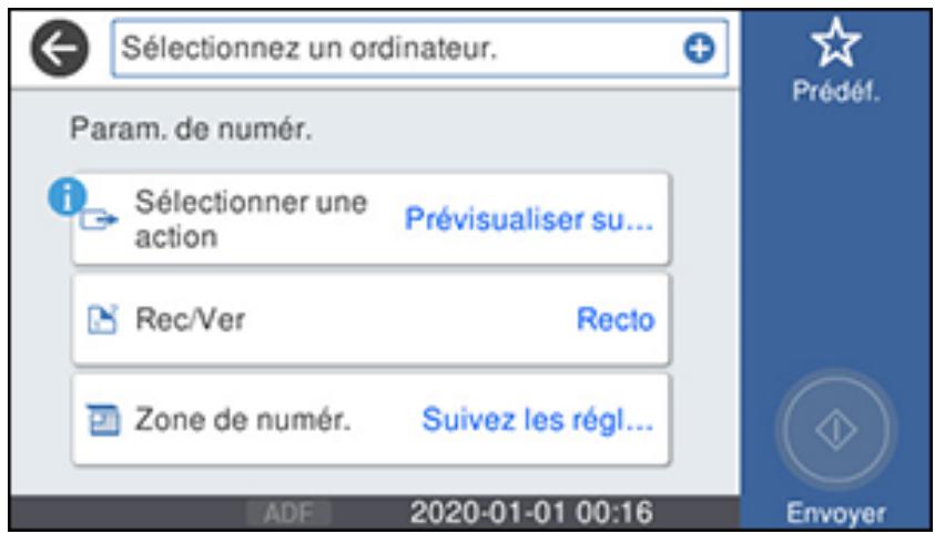 EPSON ECOTANK ET-5850 - Numérisation vers un ordinateur connecté au produit - 2