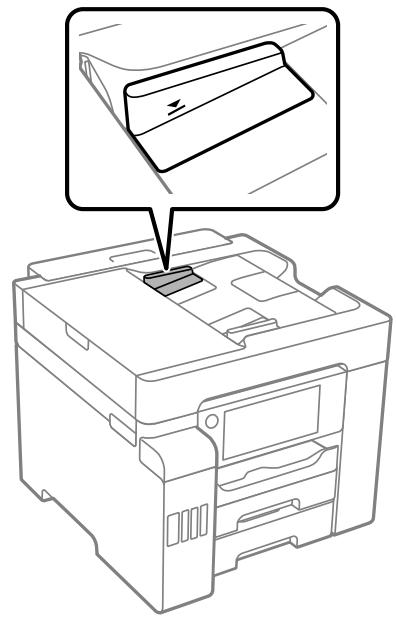 EPSON ECOTANK ET-5850 - Les documents originaux ne sont pas alimentés dans le chargeur automatique de documents - 1