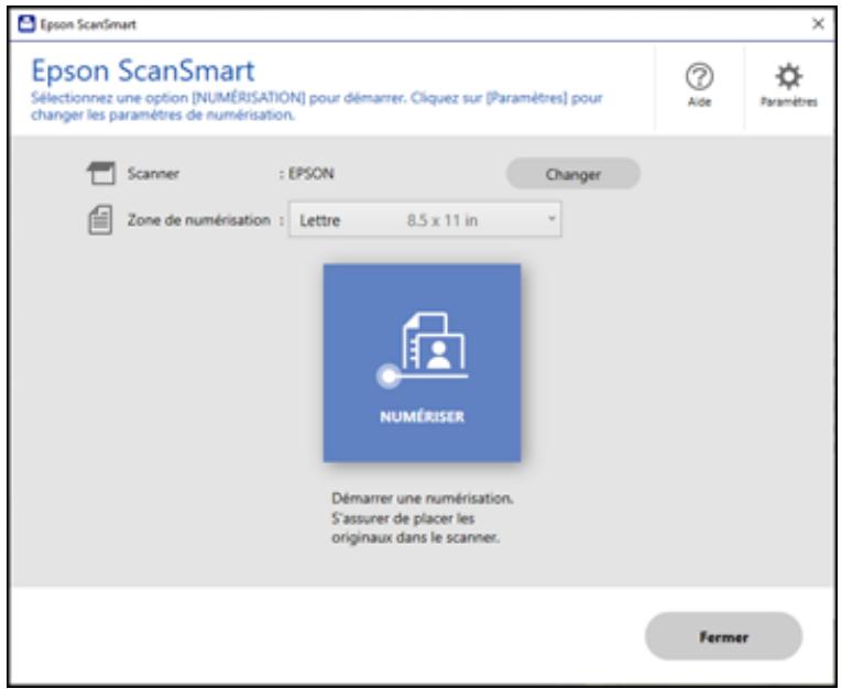 EPSON ECOTANK ET-5850 - Numérisation d'un document dans Epson ScanSmart - 1