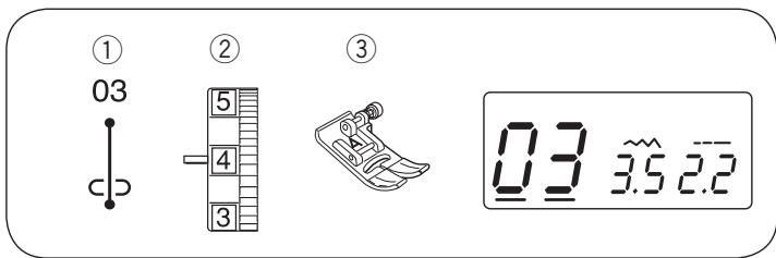 AEG-ELECTROLUX EG 75X - -Réglage de la position de chute de l'aiguille - 5