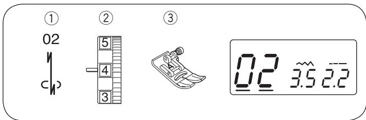 AEG-ELECTROLUX EG 75X - -Réglage de la position de chute de l'aiguille - 3