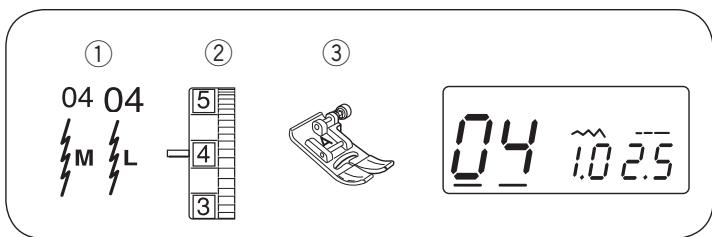 AEG-ELECTROLUX EG 75X - -Réglage de la position de chute de l'aiguille - 7