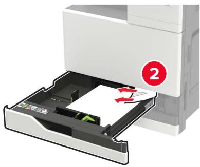 LEXMARK CX922DE - CX923DTE - CX923DXE - CX924DTE - CX924DXE - Bourrage papier derrière la porte C - 7
