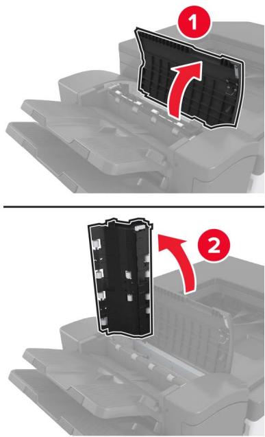 LEXMARK CX922DE - CX923DTE - CX923DXE - CX924DTE - CX924DXE - Bourrage papier au niveau de l'unité de finition de livret - 2