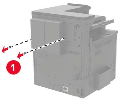 LEXMARK CX922DE - CX923DTE - CX923DXE - CX924DTE - CX924DXE - Installation d'une carte en option - 4