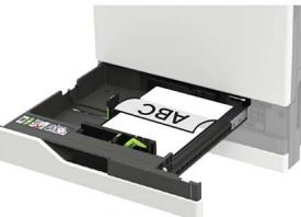 LEXMARK CX922DE  -  CX923DTE -  CX923DXE -  CX924DTE -  CX924DXE - Chargement des tiroirs - 12