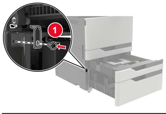 LEXMARK CX922DE - CX923DTE - CX923DXE - CX924DTE - CX924DXE - Installation du tiroir 2 x 500 ou 2 500 feuilles - 10