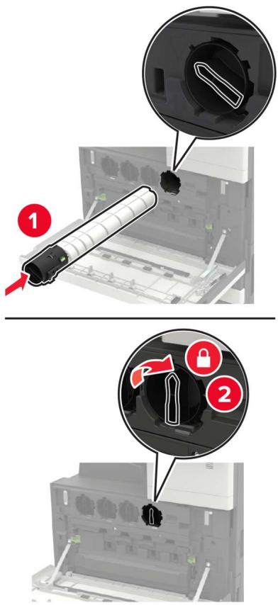 LEXMARK CX922DE - CX923DTE - CX923DXE - CX924DTE - CX924DXE - Remplacement d'une cartouche de toner - 3