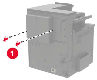LEXMARK CX922DE - CX923DTE - CX923DXE - CX924DTE - CX924DXE - Installation d'une carte mémoire - 4