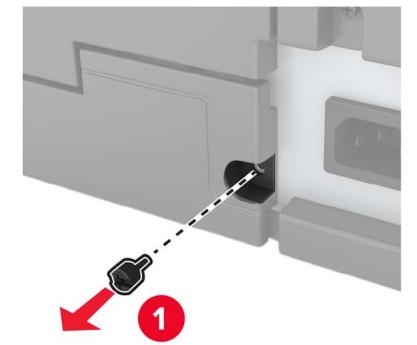 LEXMARK CX922DE - CX923DTE - CX923DXE - CX924DTE - CX924DXE - Installation d'une carte mémoire - 3