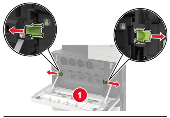 LEXMARK CX922DE - CX923DTE - CX923DXE - CX924DTE - CX924DXE - Remplacement d'une cartouche de toner - 4