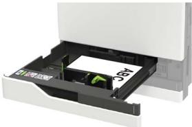 LEXMARK CX922DE  -  CX923DTE -  CX923DXE -  CX924DTE -  CX924DXE - Chargement des tiroirs - 5