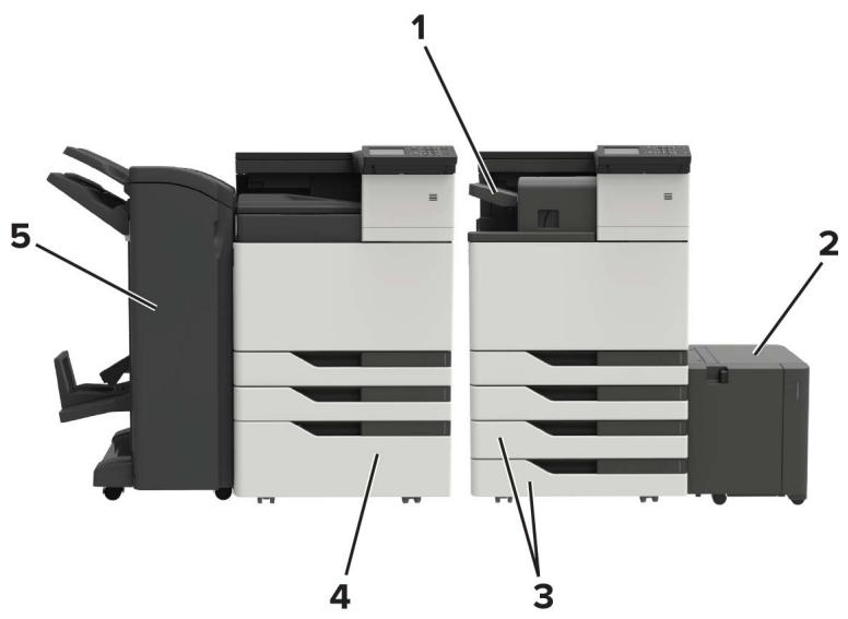 LEXMARK CX922DE - CX923DTE - CX923DXE - CX924DTE - CX924DXE - Modèle configuré - 2
