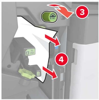 Diagram showing vehicle door lock mechanism with numbered arrows and component labels