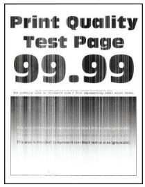LEXMARK CX922DE - CX923DTE - CX923DXE - CX924DTE - CX924DXE - Lignes blanches verticales - 1
