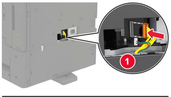 LEXMARK CX922DE - CX923DTE - CX923DXE - CX924DTE - CX924DXE - Installation du tiroir 2 x 500 ou 2 500 feuilles - 8