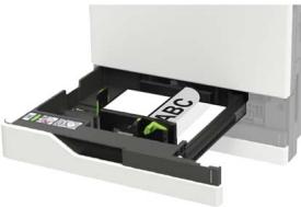 LEXMARK CX922DE  -  CX923DTE -  CX923DXE -  CX924DTE -  CX924DXE - Chargement des tiroirs - 8