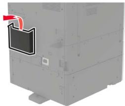 LEXMARK CX922DE - CX923DTE - CX923DXE - CX924DTE - CX924DXE - Retirez les guide-papier. - 4
