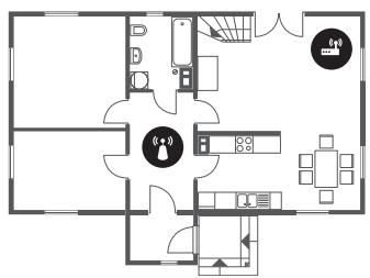 SAMSUNG 50TU8515 - UE43TU8515 - Intermittent Wi-Fi - 1