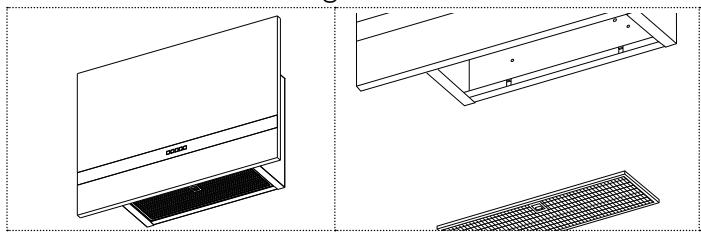 ROBLIN MINERALE PLATE 800 - Remplacement du filtre anti-odeurs lavable - 1