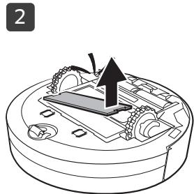 SAMSUNG JET BOT - How to remove the battery - 2