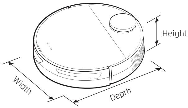 SAMSUNG JET BOT - Product specification - 1
