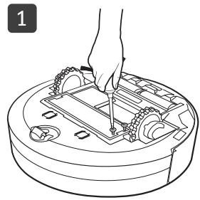 SAMSUNG JET BOT - Entfernen des Akkus - 1