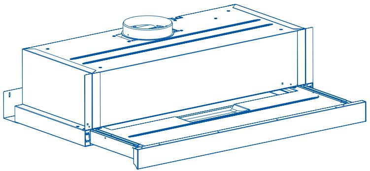 CATA C-900 GLASS - (évacuation vers l'extérieur) - 1