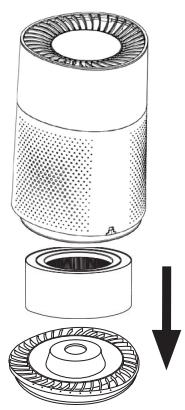 BEURER LR 220 - Changing the filter - 3