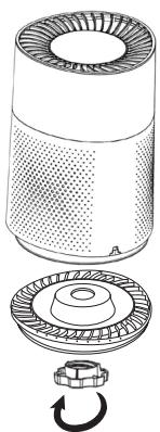 BEURER LR 220 - Changing the filter - 2