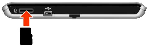 MIO SPIRIT 575 - Comment insérer une cartememoire? - 1