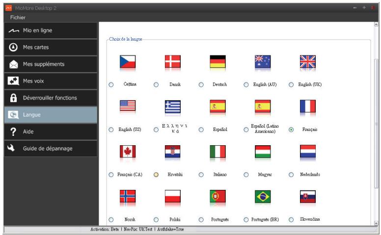 MIO SPIRIT 575 - Langue - 1