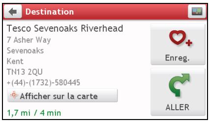 MIO SPIRIT 575 - Comment naviguer vers un lieu recent ? - 2