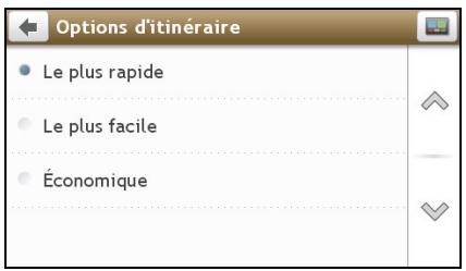 MIO SPIRIT 575 - Options d'itinétaire - 1