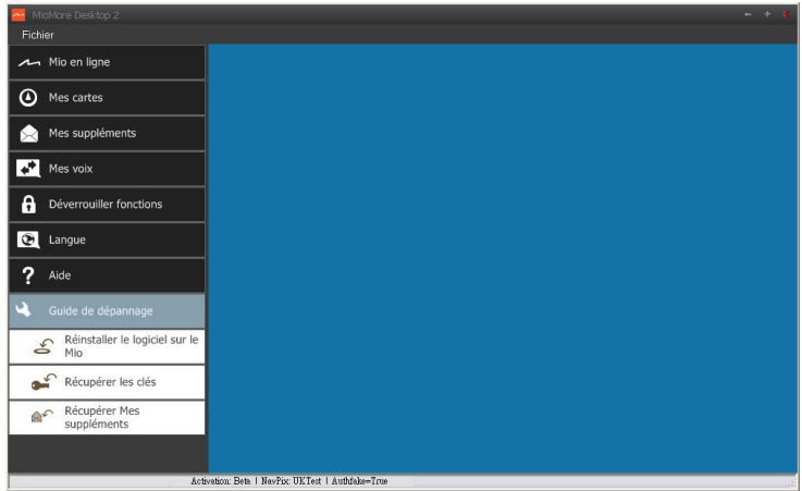 MIO SPIRIT 575 - Guide de dépannage - 1