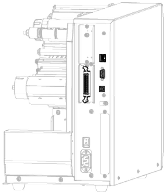 ZEBRA ZT620 - \section*{Caracteristiques de l'interface de communication} - 1