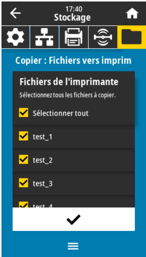 ZEBRA ZT620 - Exercice 3 : Copier des fichiers vers/depuis une clé USB - 2