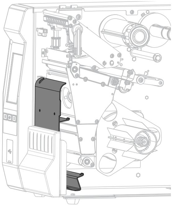 ZEBRA ZT620 - Terminer le chargement du support – Mode Prédécollage ou mode Applicateur - 2
