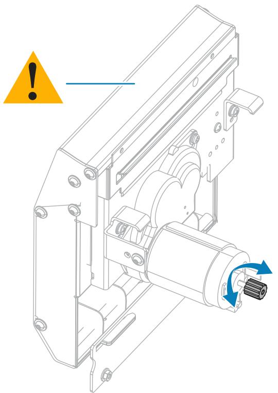 ZEBRA ZT620 - Nettoyage et lubricification du module de coupe - 14