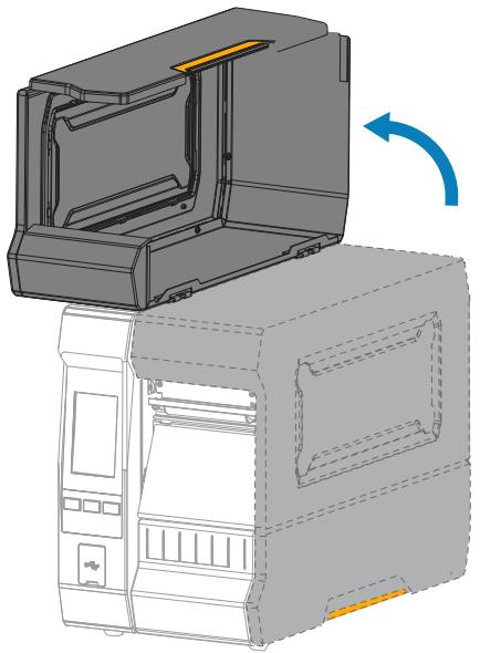ZEBRA ZT620 - Chargement du support - 2