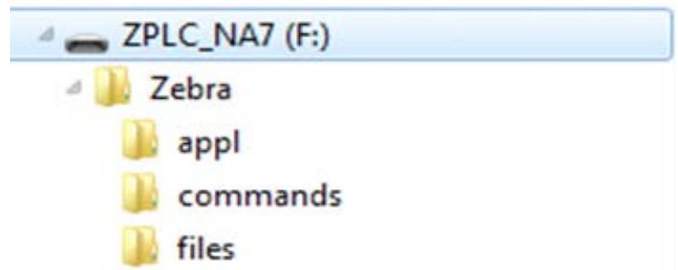 ZEBRA ZT620 - Exercice 1 : Copier des fichiers sur une clé USB et executer la mise en miroir USB - 1