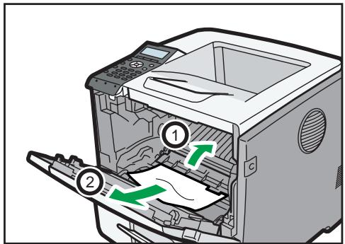 RICOH SP 5200DN - Fermez le bypass. - 8