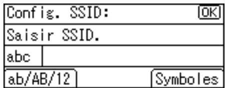 RICOH SP 5200DN - Configuration du SSID - 2