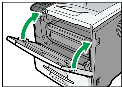 RICOH SP 5200DN - Fermez le bypass. - 3