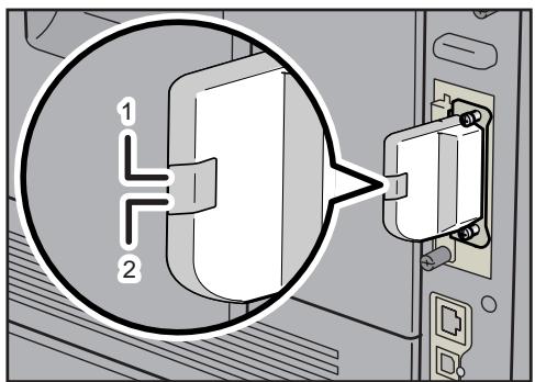 RICOH SP 5200DN - Vérification de la connectivité du réseau sans fil - 1
