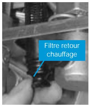Filtre retour chauffage