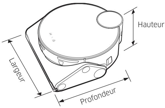 SAMSUNG JET BOT AI+ - Caractéristiques techniques de l'appareil - 1